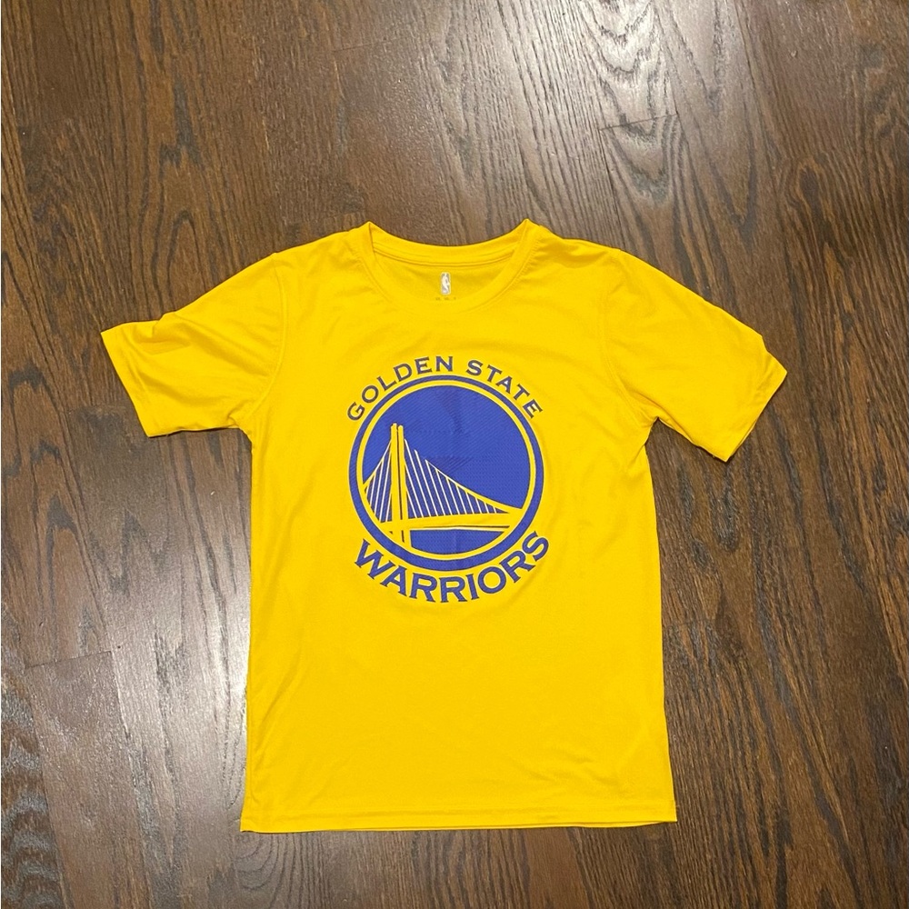 BOYS Size (M 10/12) Golden State Warrior Tee Shirt